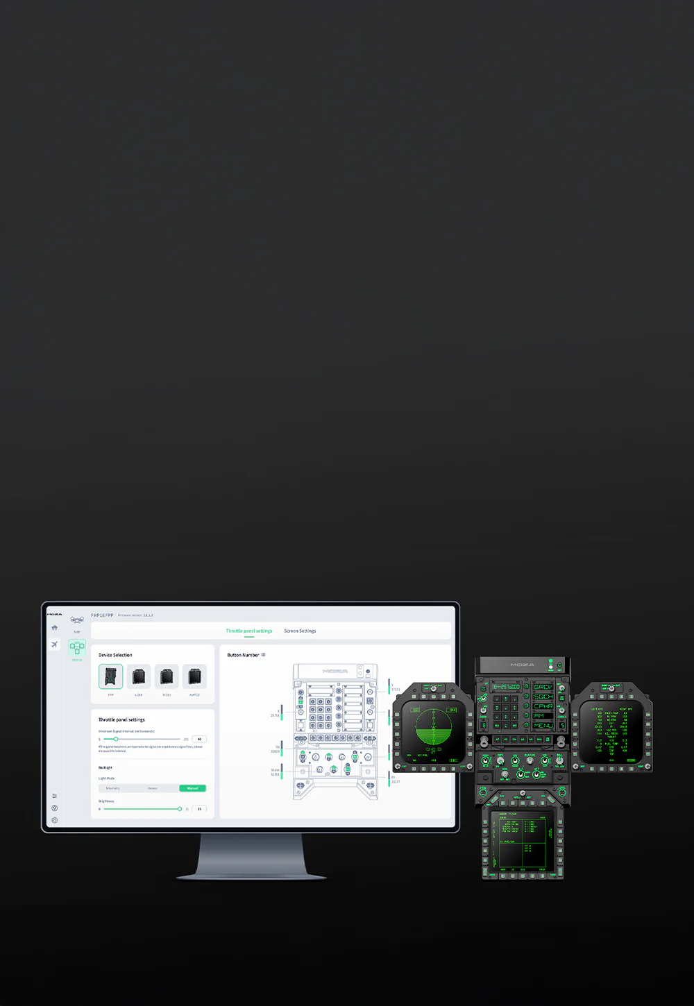 Moza FMP18 Bundle - moza cockpit compatibility